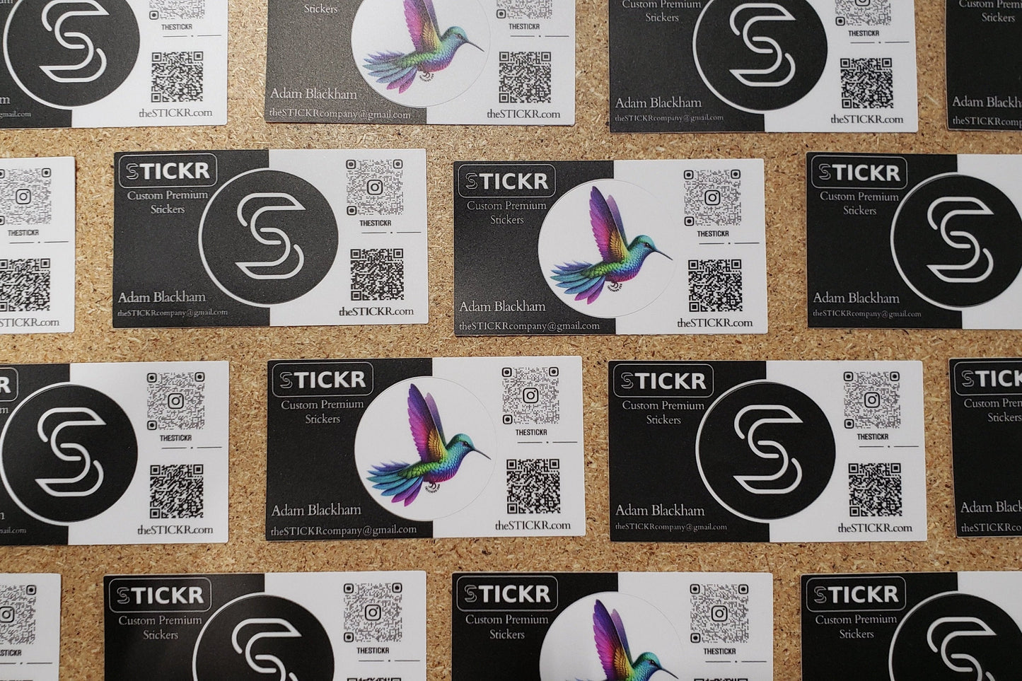 Business Card Stickers