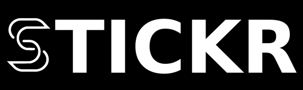 STICKR Text Logo