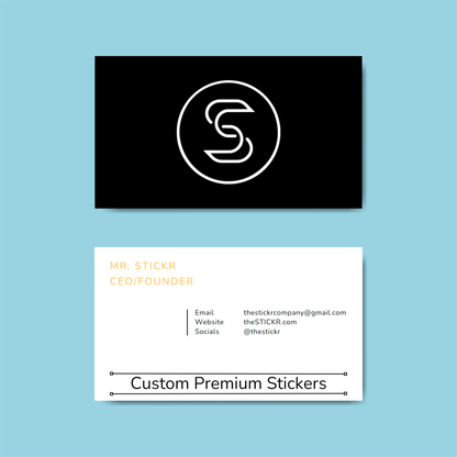 Business Cards - Stickr - 14 pt | Standard - 25 - Standard