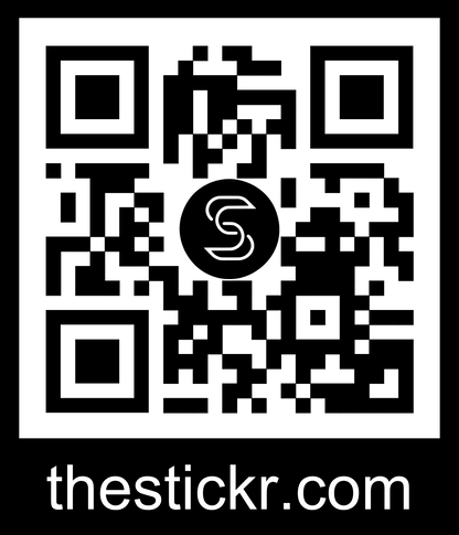 Custom Rectangle Stickers - Stickr - 2" x 1" - 25 Stickers - 